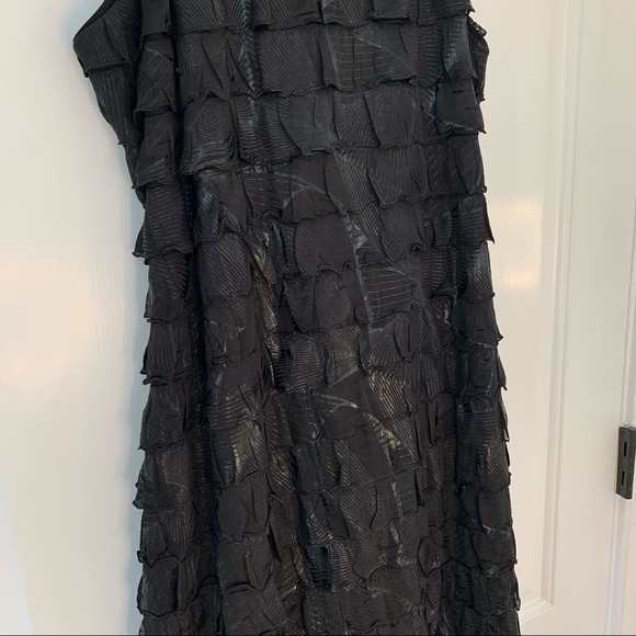 Joseph Ribkoff Black Sleeveless Evening Cocktail Dress - Gorgeous & NWOT - Picture 2 of 5